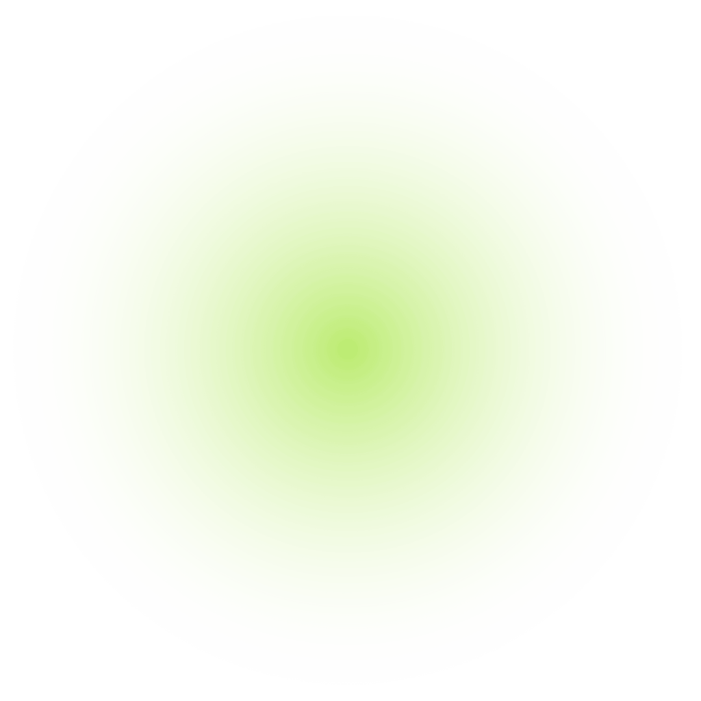 A circular gradient with a bright green center that fades to white at the edges, creating a soft, glowing effect on a black background—perfect for highlighting top Bookkeeping Assistants or the best executive assistant service.